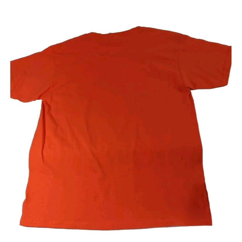 Vtg NWT Knotts Spooky Farm Peanuts Halloween T-Shirt Orange Vtg Youth L … - Picture 5 of 6